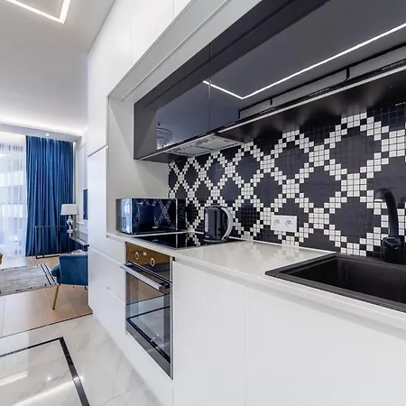 Luksusowy Centrum Warszawy Z Tarasem Apartman *