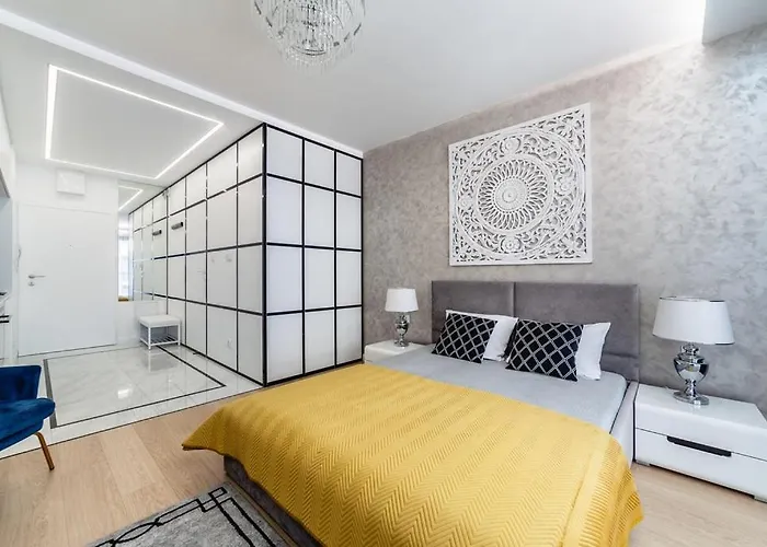 Luksusowy Centrum Warszawy Z Tarasem